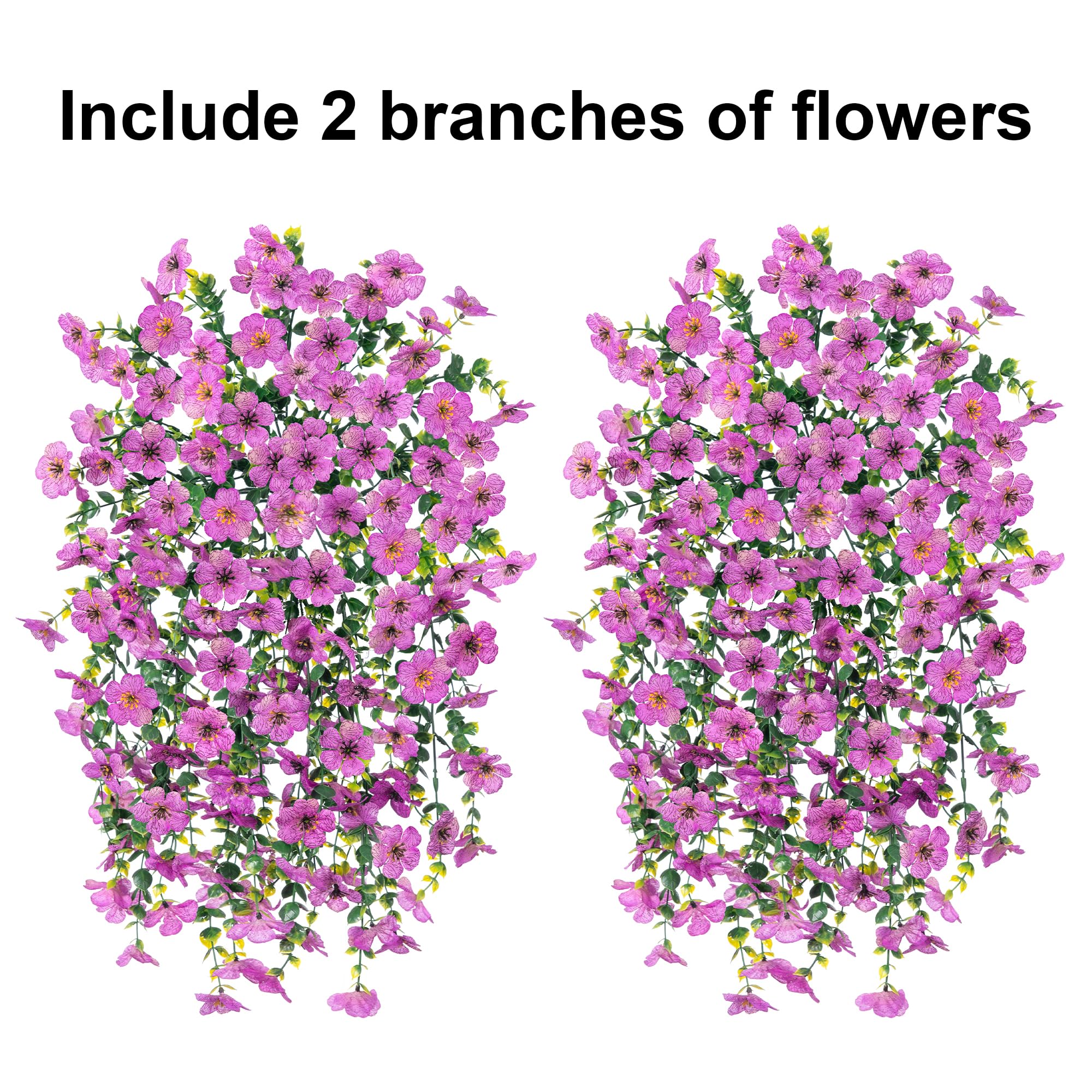 inspring realistic floral vines for front doors and balconies.