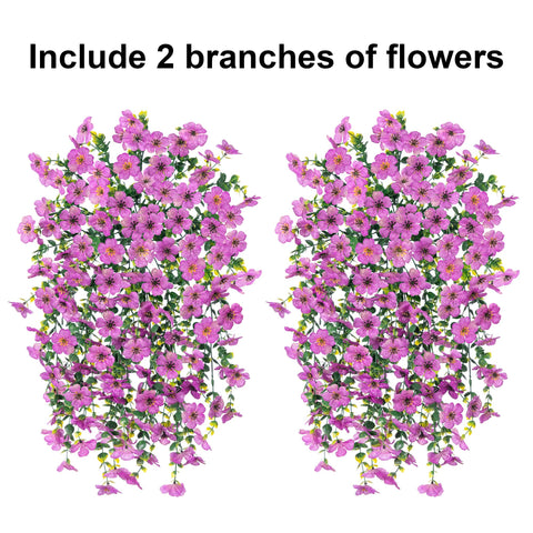 inspring realistic floral vines for front doors and balconies.