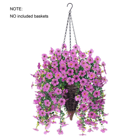 inspring decorative violet eucalyptus bundles enhance yards and pathways.