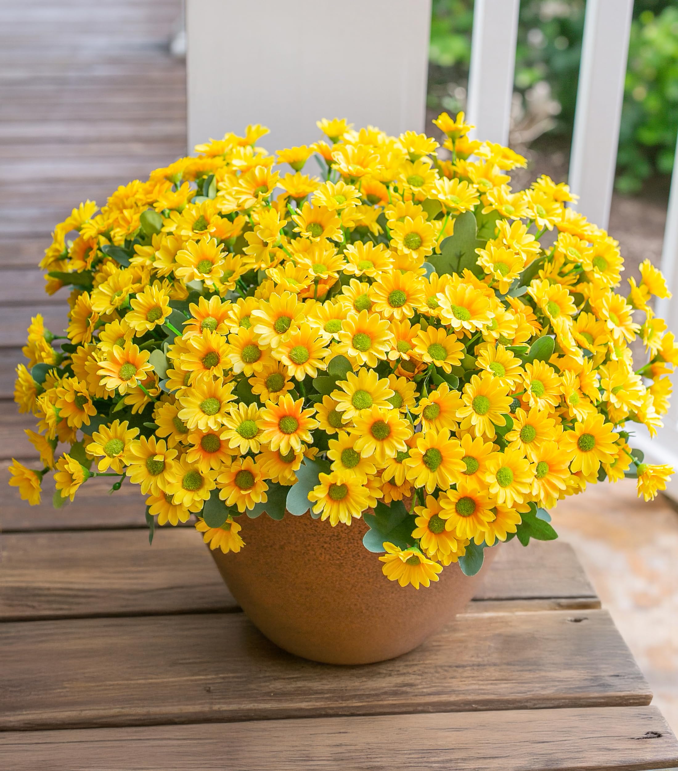 INSPRING Daisy outdoor bouquet in yellow for porch decor