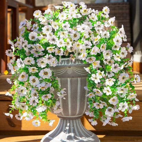 INSPRING daisy trailing vines for front door enhance curb appeal.