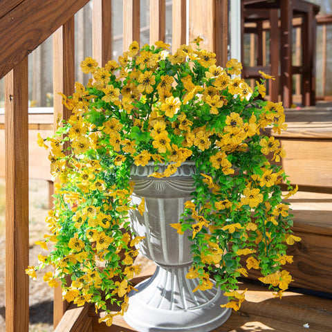 INSPRING balcony display adds seasonal color without watering or sunlight