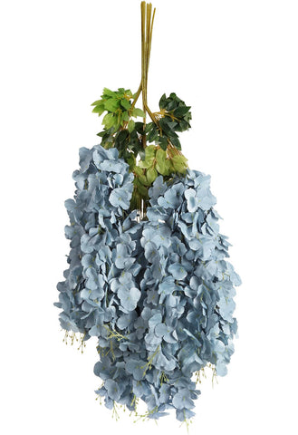 INSUNSIX wisteria silk vines with bendable stems for easy setup