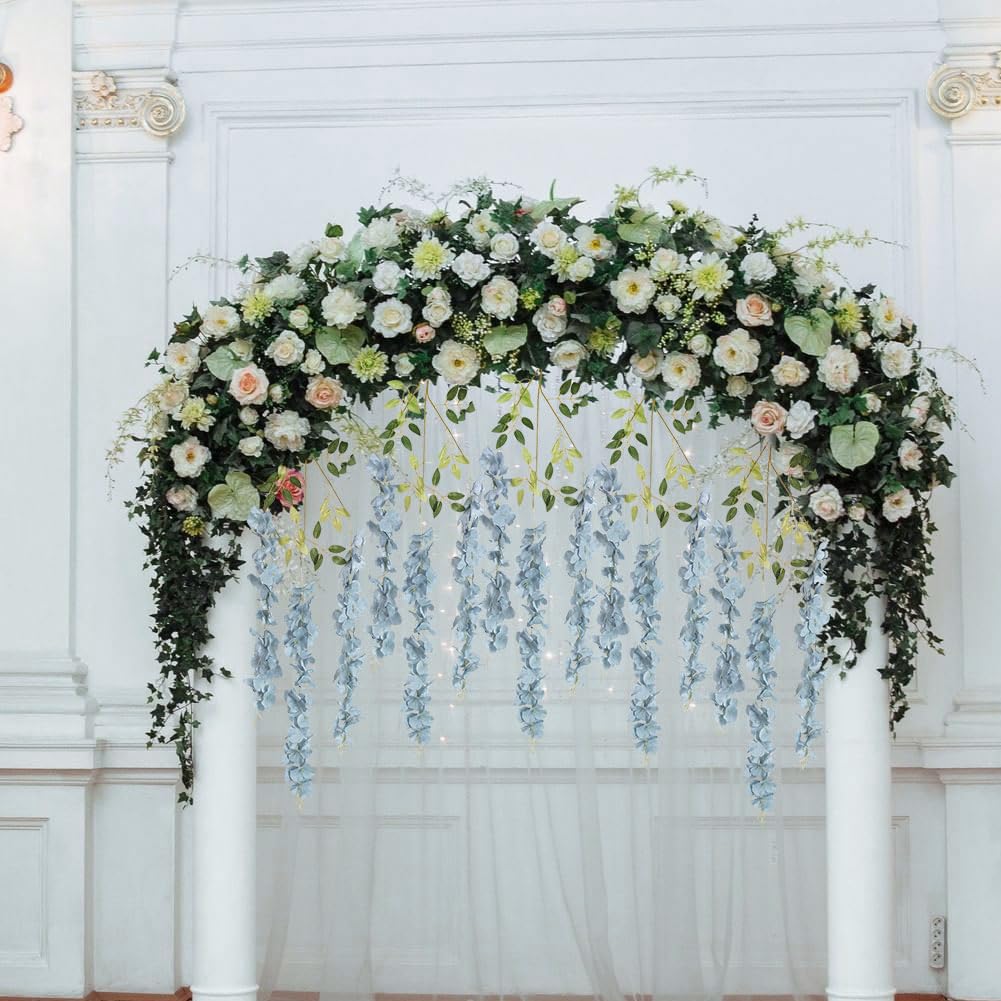 INSUNSIX wisteria hanging flowers create romantic atmosphere in any space