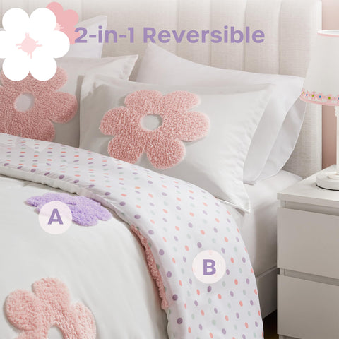 Intelligent Design Gracie 88x88 comforter fits standard queen beds.