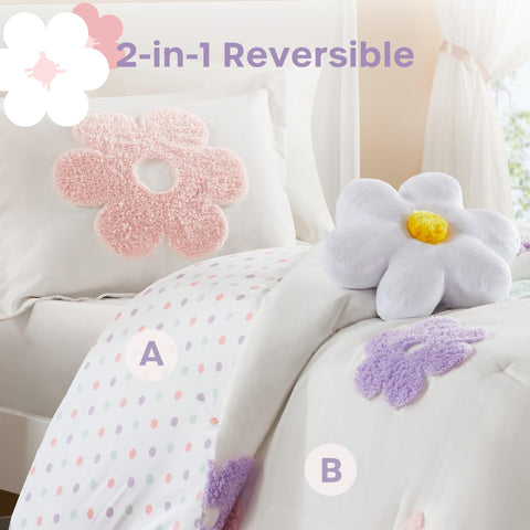 Intelligent Design Gracie twin sham completes the coordinated bedding look.