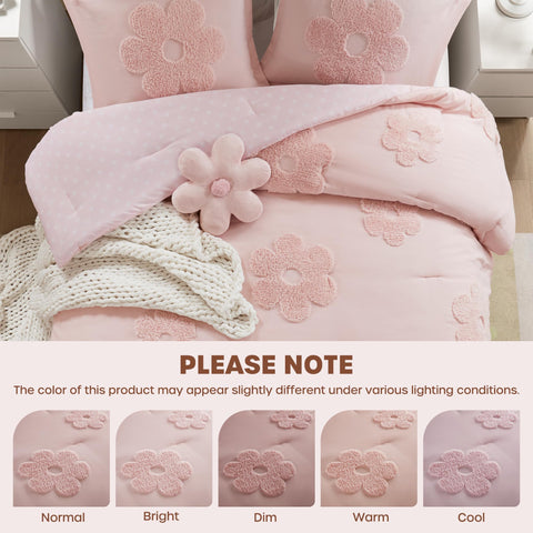 Intelligent Design Gracie machine-washable comforter for easy care.