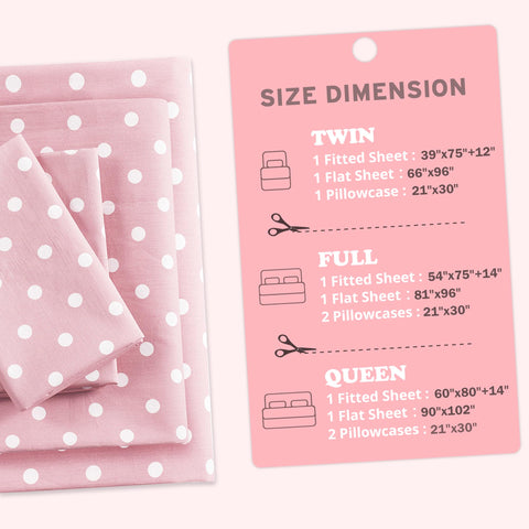 Intelligent Design polka-dot set packaging in pink, gift-ready packaging highlight design.