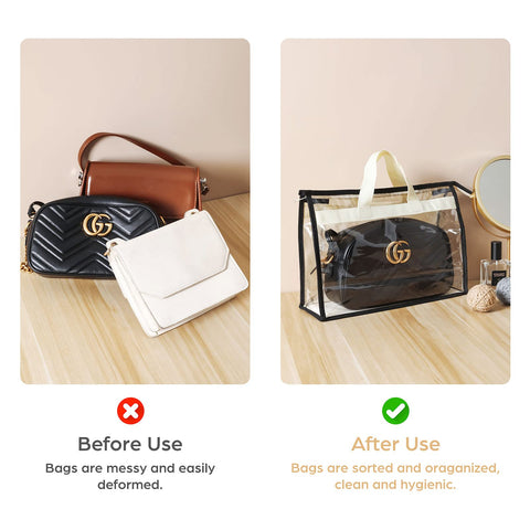 Interesse zipper purse bags protect from dust during travel and storage