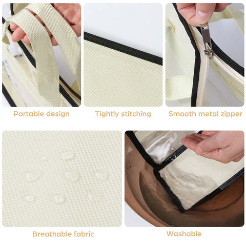 Interesse hanging purse organizer in closet saves space and keeps items accessible