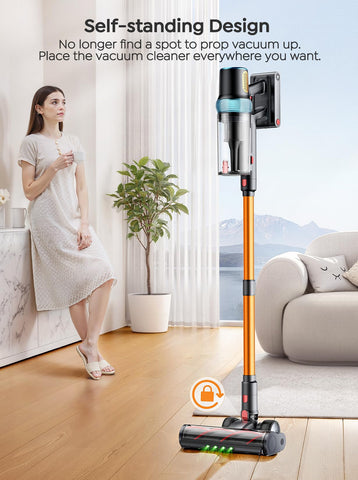 INTETURE siphon function provides quick strong suction bursts to prevent dust escape