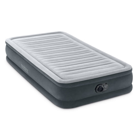 Intex 300-lb capacity ideal for guests and dorm use