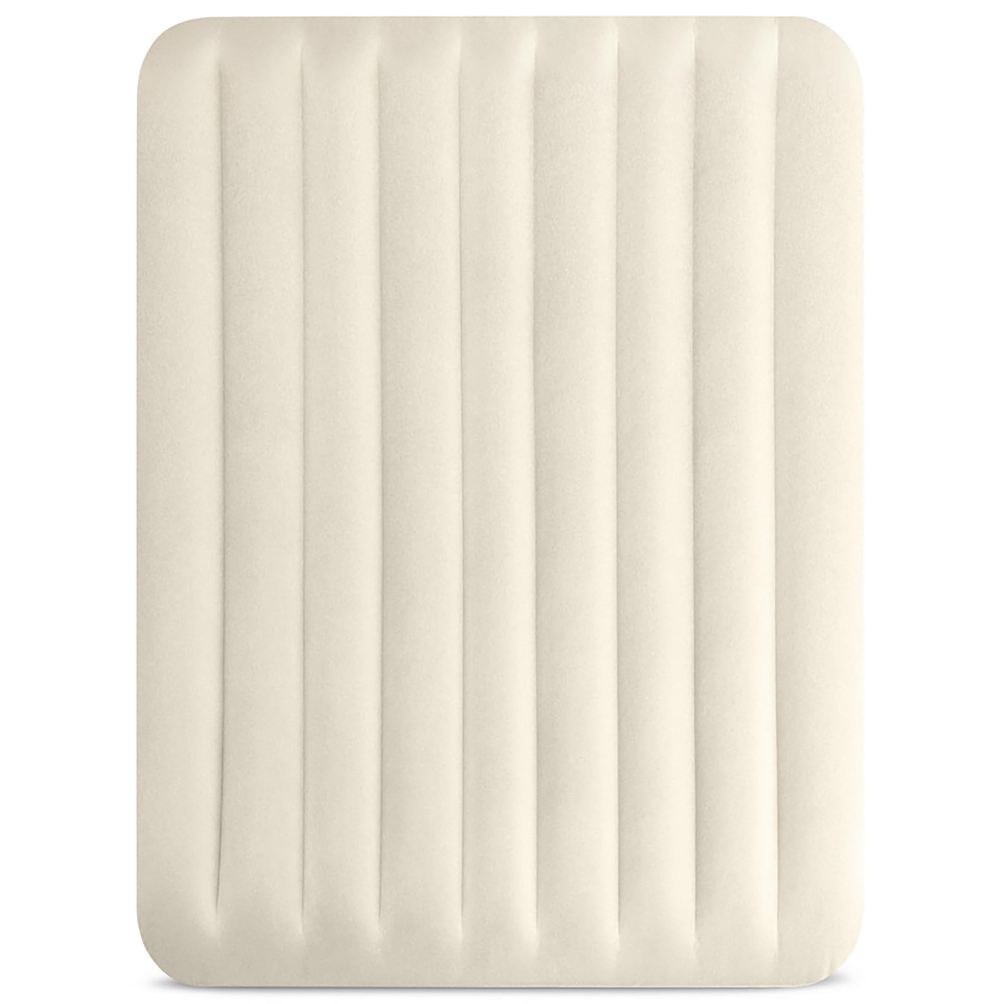Intex 64103E queen-size bed measures 60 by 80 inches.
