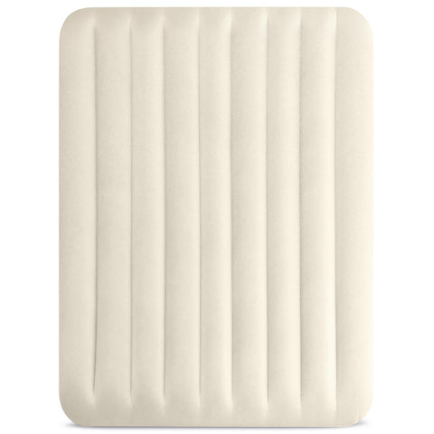 Intex 64103E queen-size bed measures 60 by 80 inches.