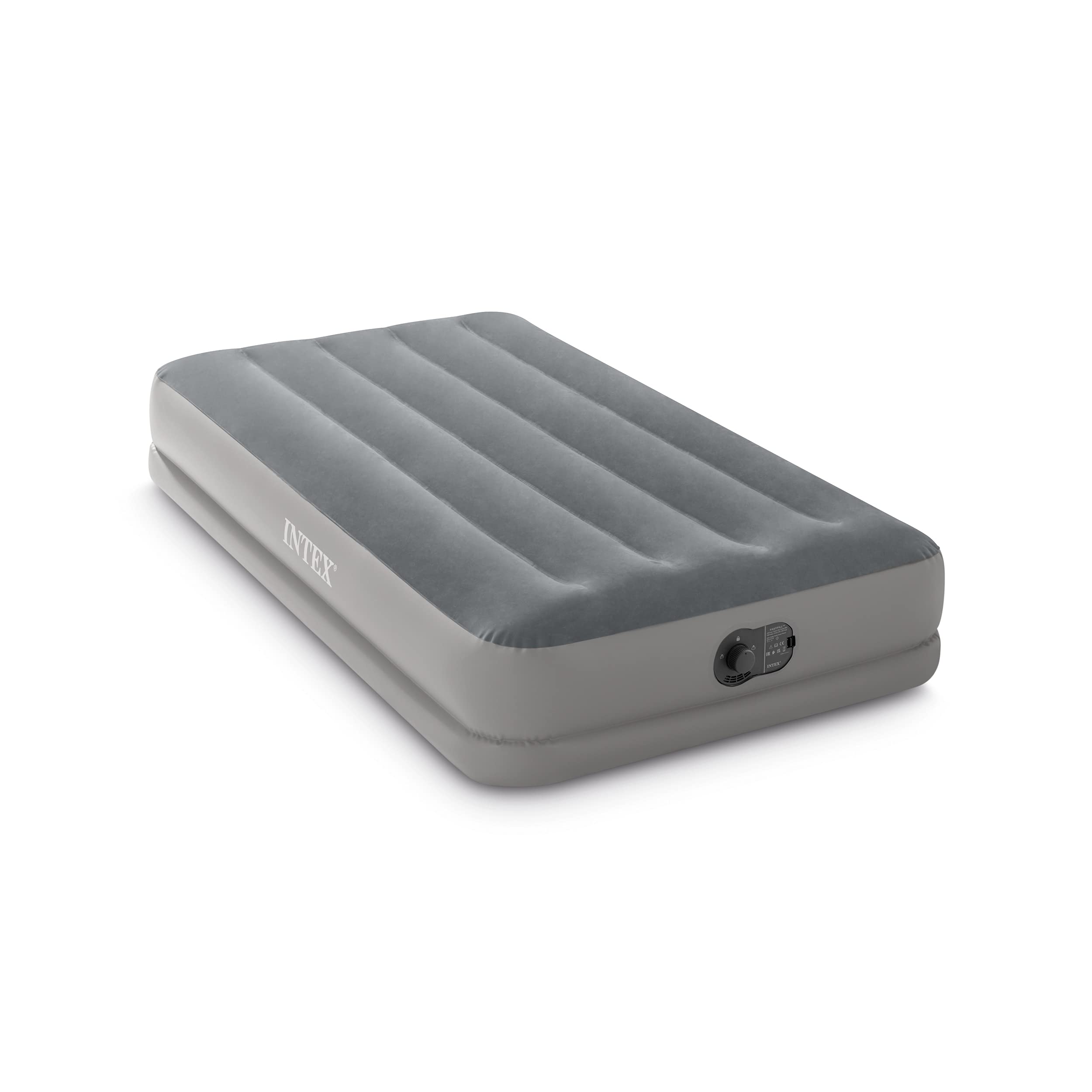 Intex 64112E Dura-Beam Standard Prestige bed top view showing stable guest surface