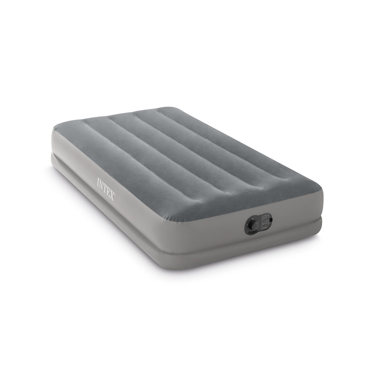 Intex 64112E Dura-Beam Standard Prestige bed top view showing stable guest surface