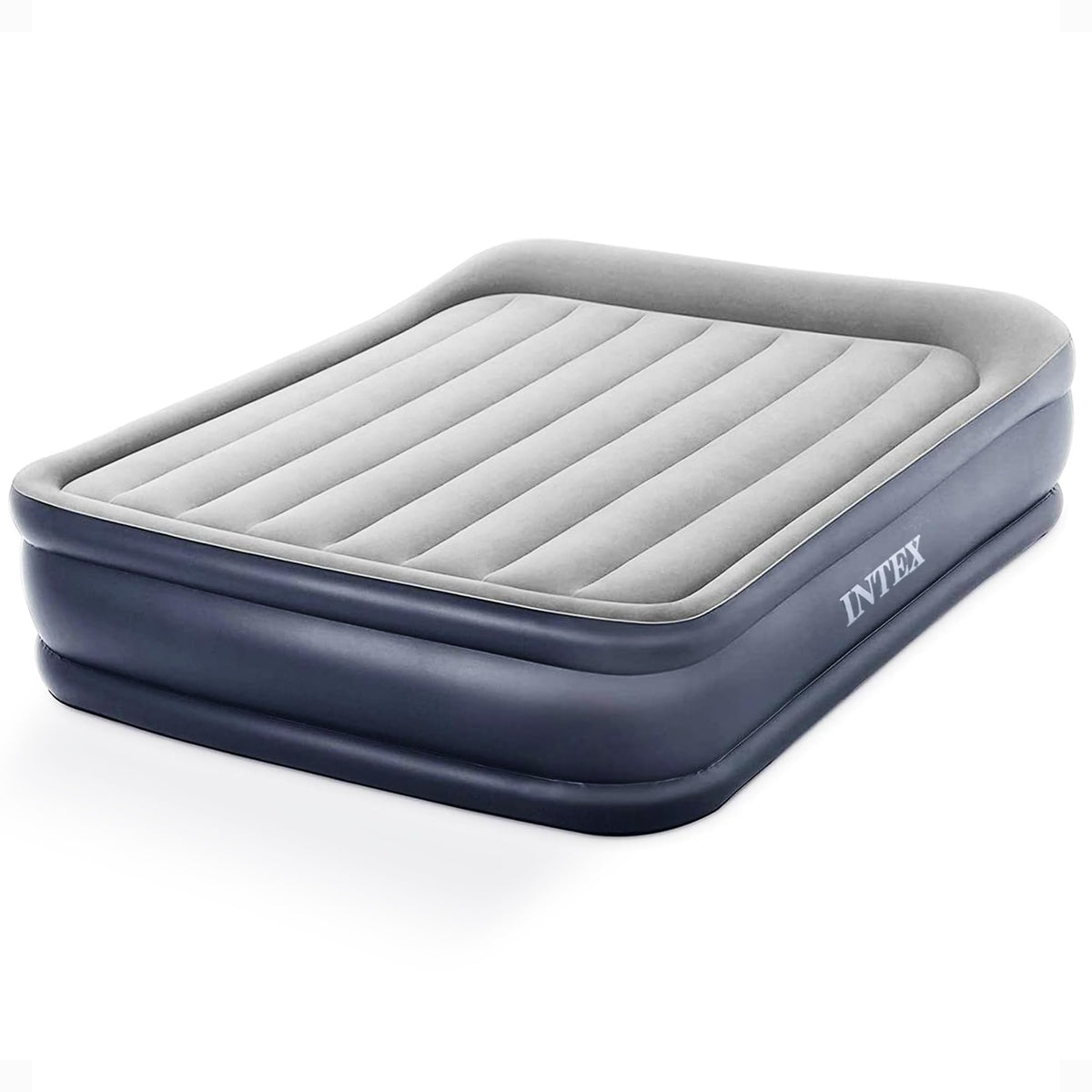 Intex 64135ED Dura-Beam Plus Deluxe Pillow Rest with built-in pump for quick setup.
