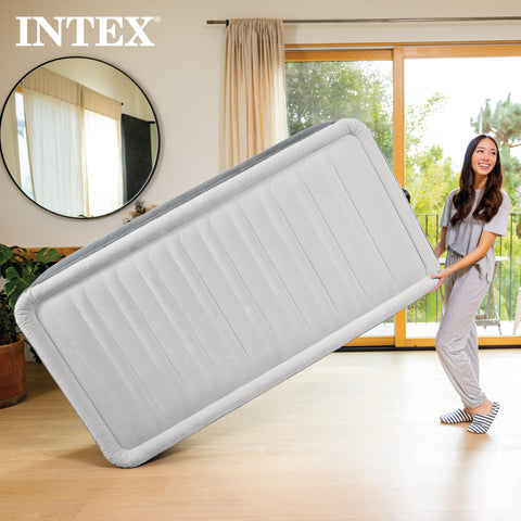 Intex carry bag included for easy transport and storage