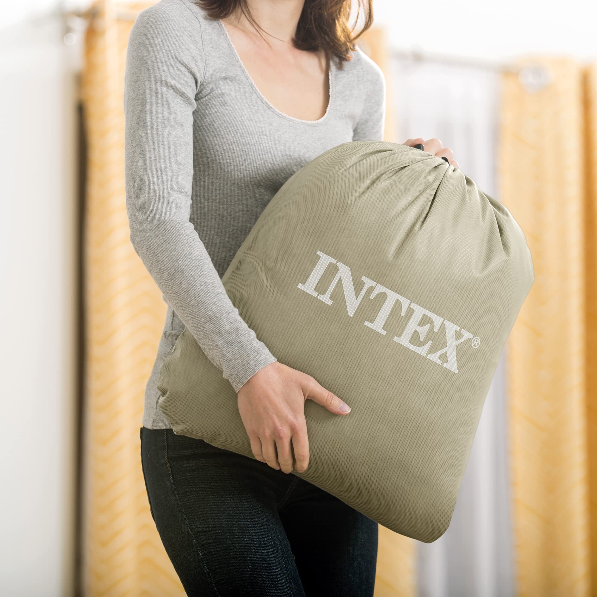 Intex carry bag included for easy portability during travel