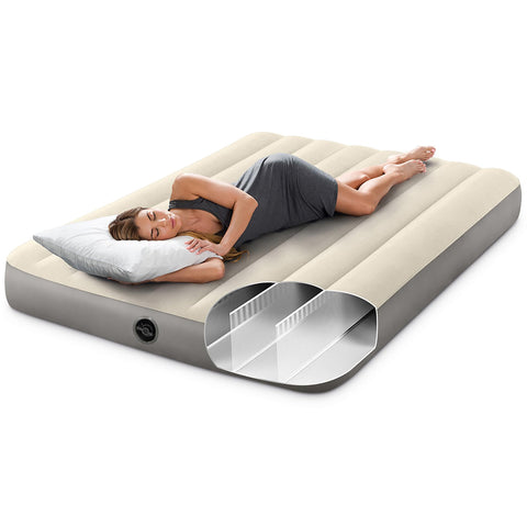 Intex Dura-Beam sides stay firm to maintain mattress shape