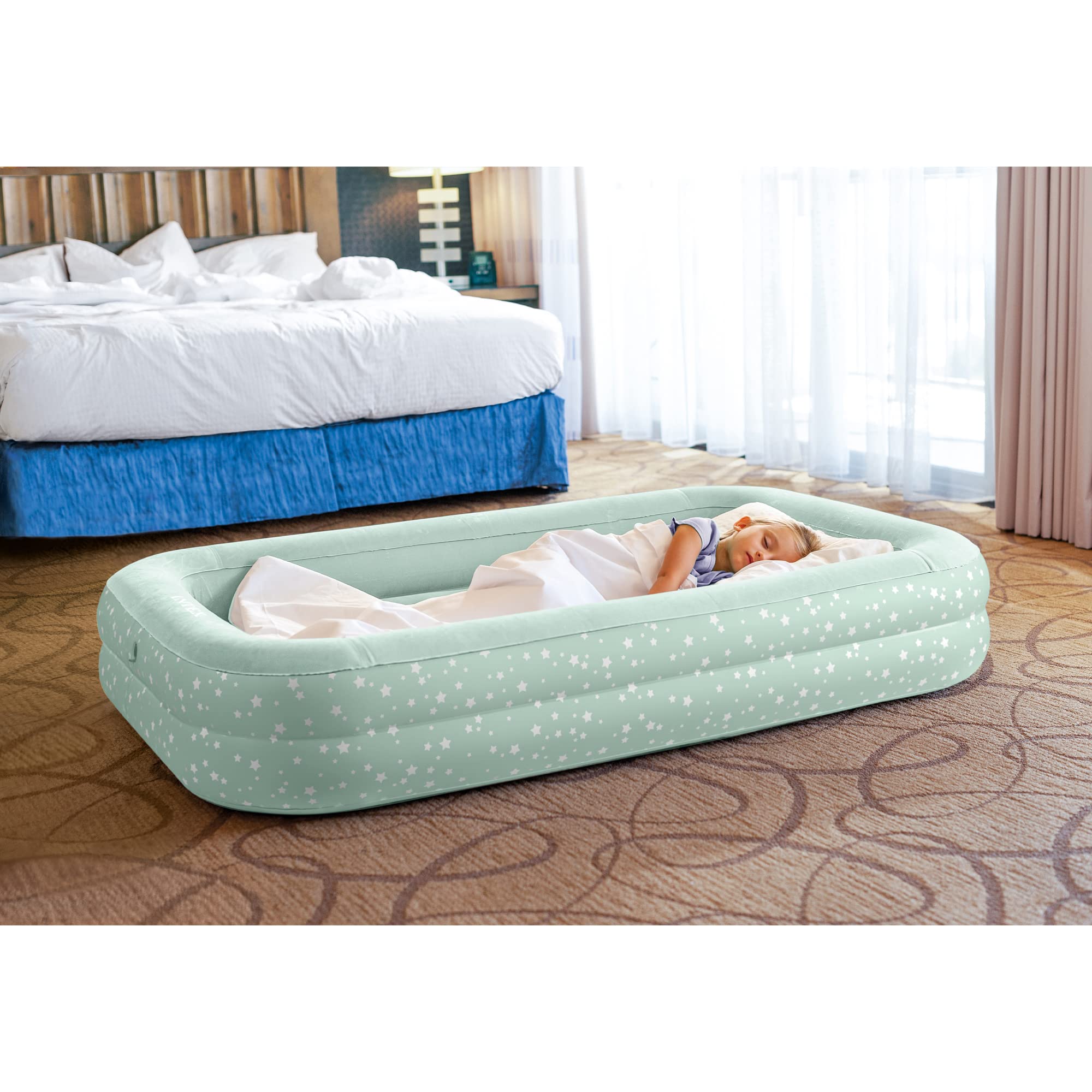 Intex portable storage-friendly design for easy packing
