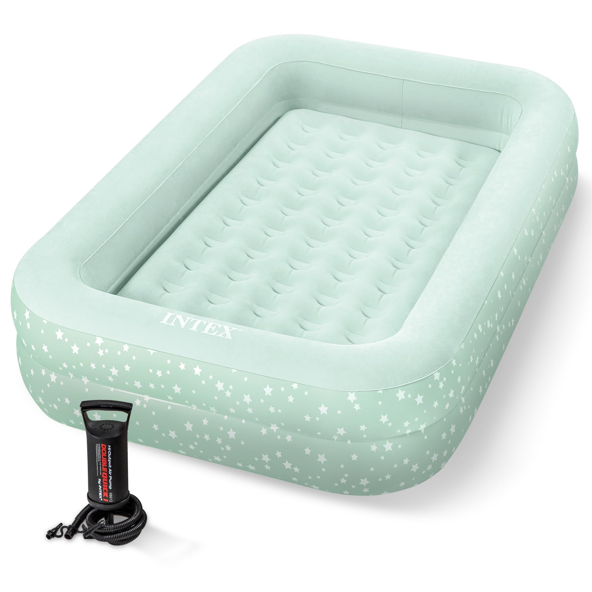 Intex kids travel mattress with star design for cozy sleep on the go