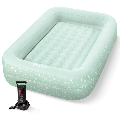 Intex kids travel mattress with star design for cozy sleep on the go