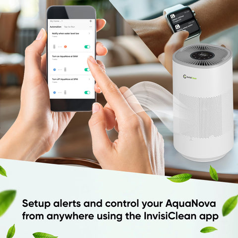 InvisiClean AquaNova water level indicator for easy refills