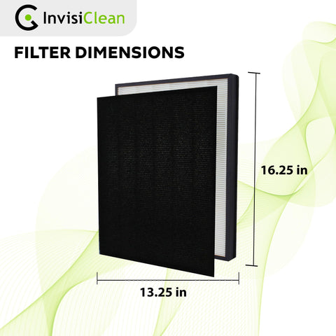 InvisiClean Claro indicator reset button guides filter maintenance after replacement.