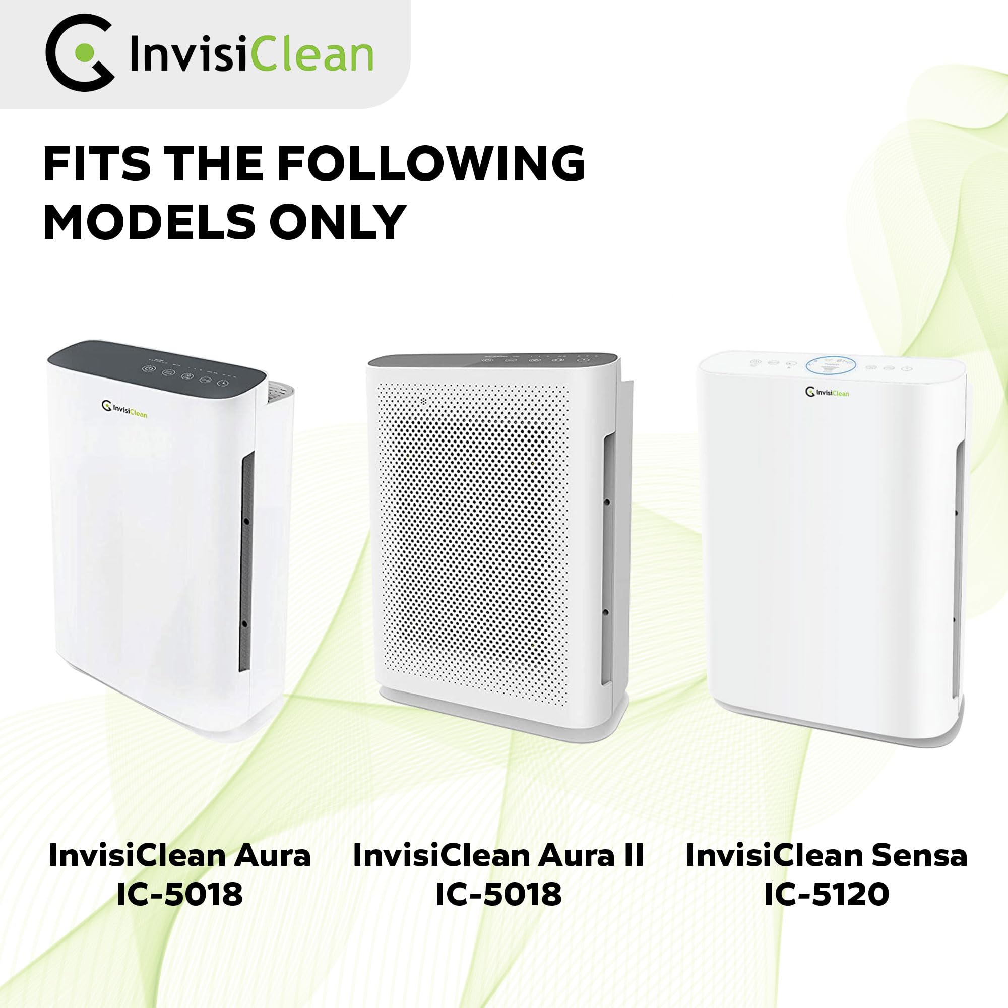InvisiClean easy installation for Aura and Sensa purifiers.