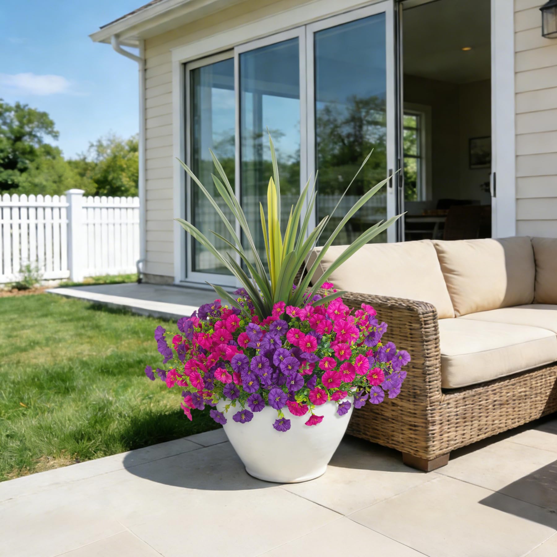 INXUGAO waterproof and fade-proof outdoor flowers