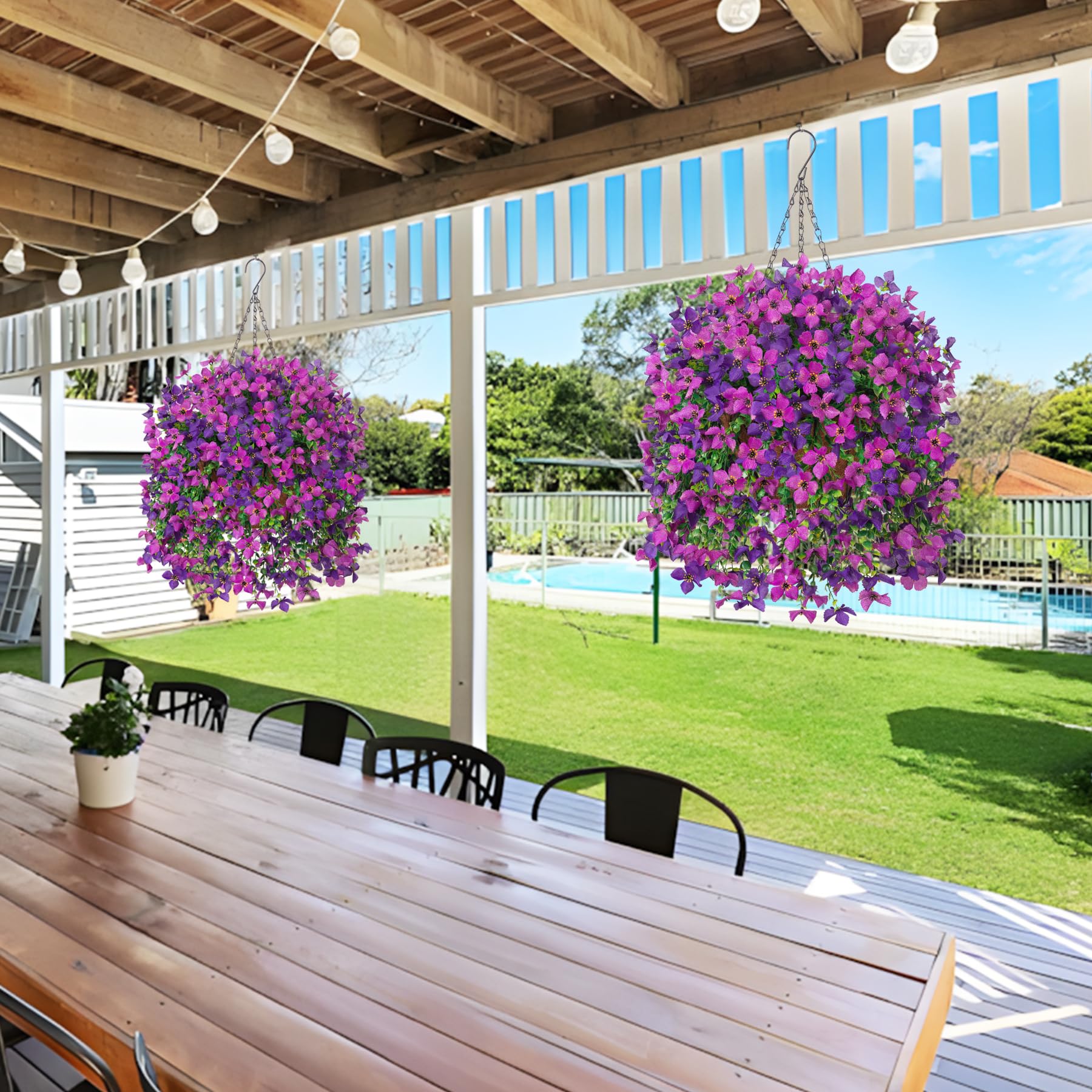 INXUGAO hanging arrangement is easy to install and rearrange for fresh looks.