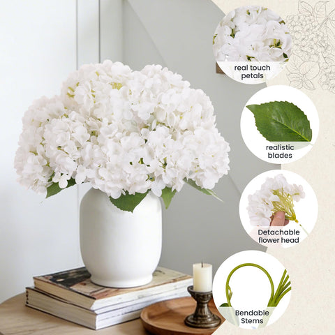 INXUGAO artificial hydrangea baby shower decoration adds color