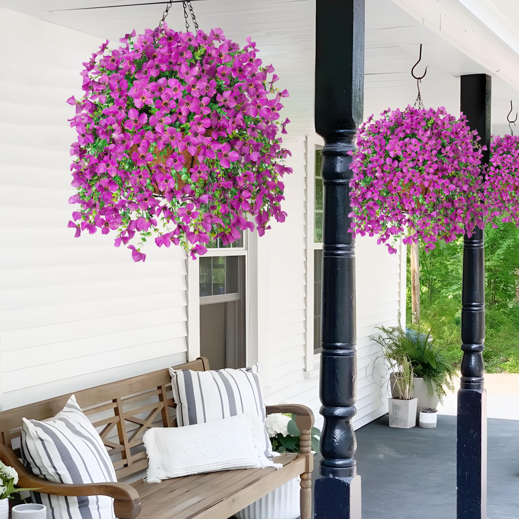 INXUGAO quick five-minute setup for porch or balcony décor.