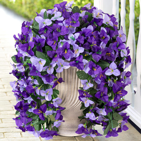 INXUGAO bougainvillea 2-pack outdoor vines for year-round color and low maintenance decor.