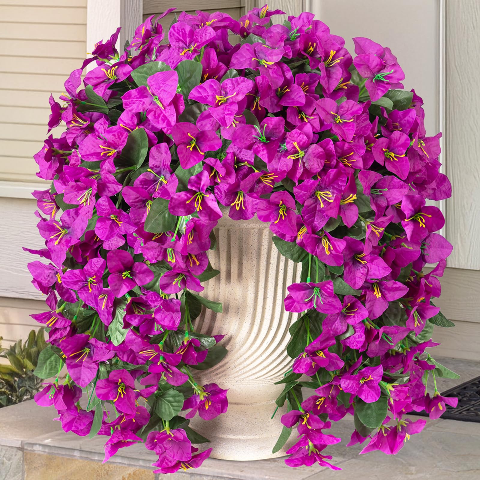 INXUGAO bougainvillea trailing vine purple deep lotus for outdoor décor and long-lasting color.