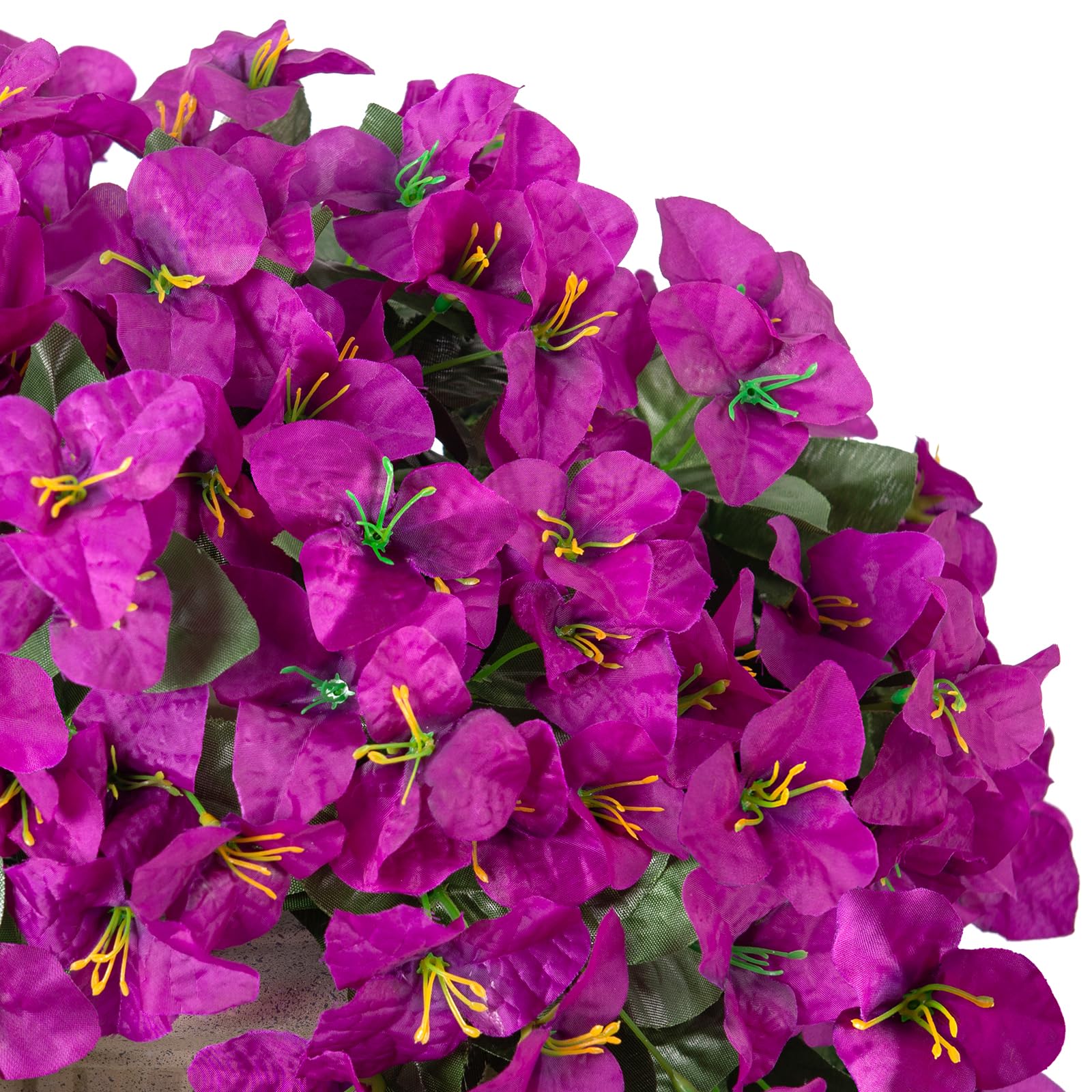 INXUGAO bougainvillea vine arranged in a planter display for patio styling.