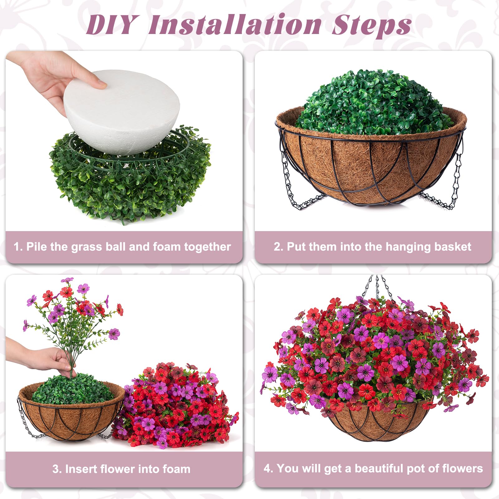 INXUGAO daisy with eucalyptus closeup shows lifelike petals for natural year-round decor.