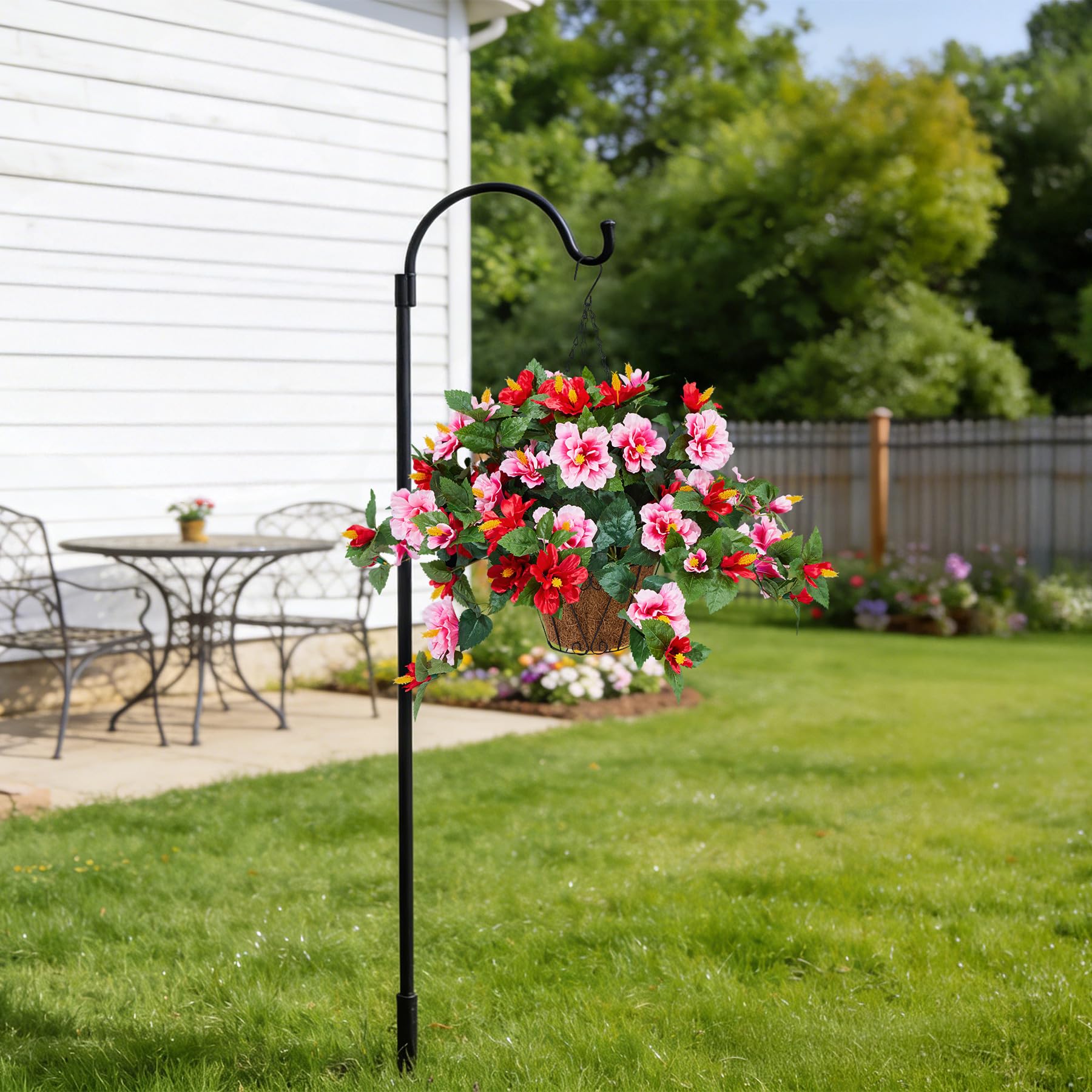 INXUGAO vibrant hibiscus stems ideal for weddings and festive decor.