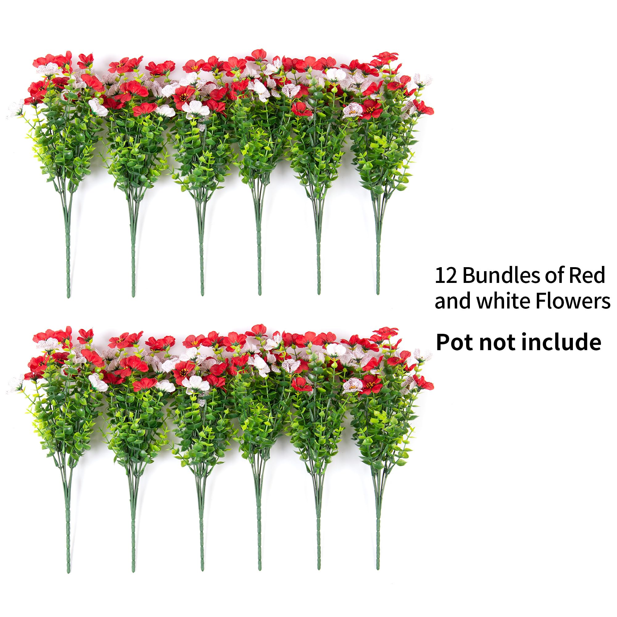 INXUGAO outdoor planter display showcases daisies for porch or garden.