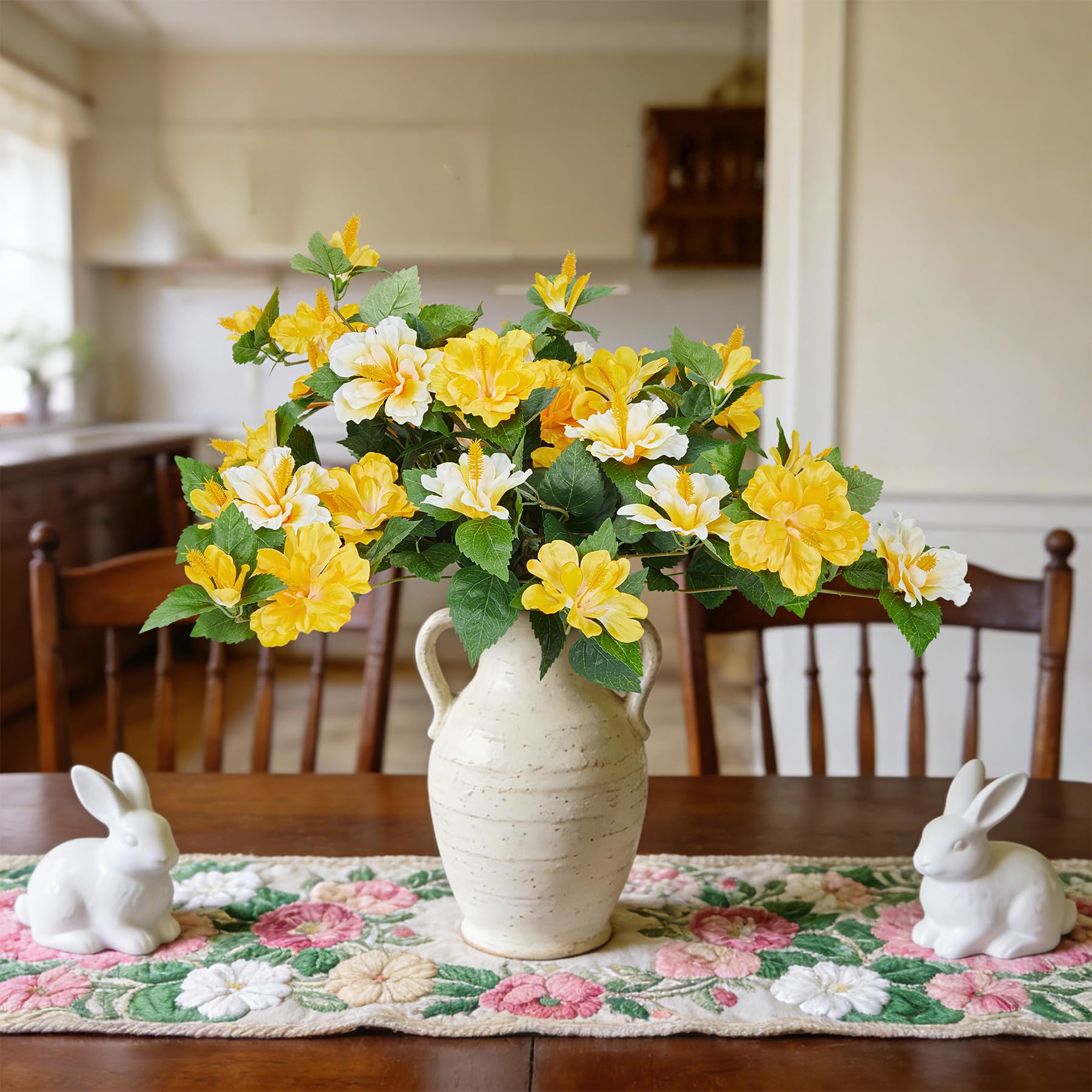 INXUGAO two-bunch set suits weddings and events with lasting floral charm.