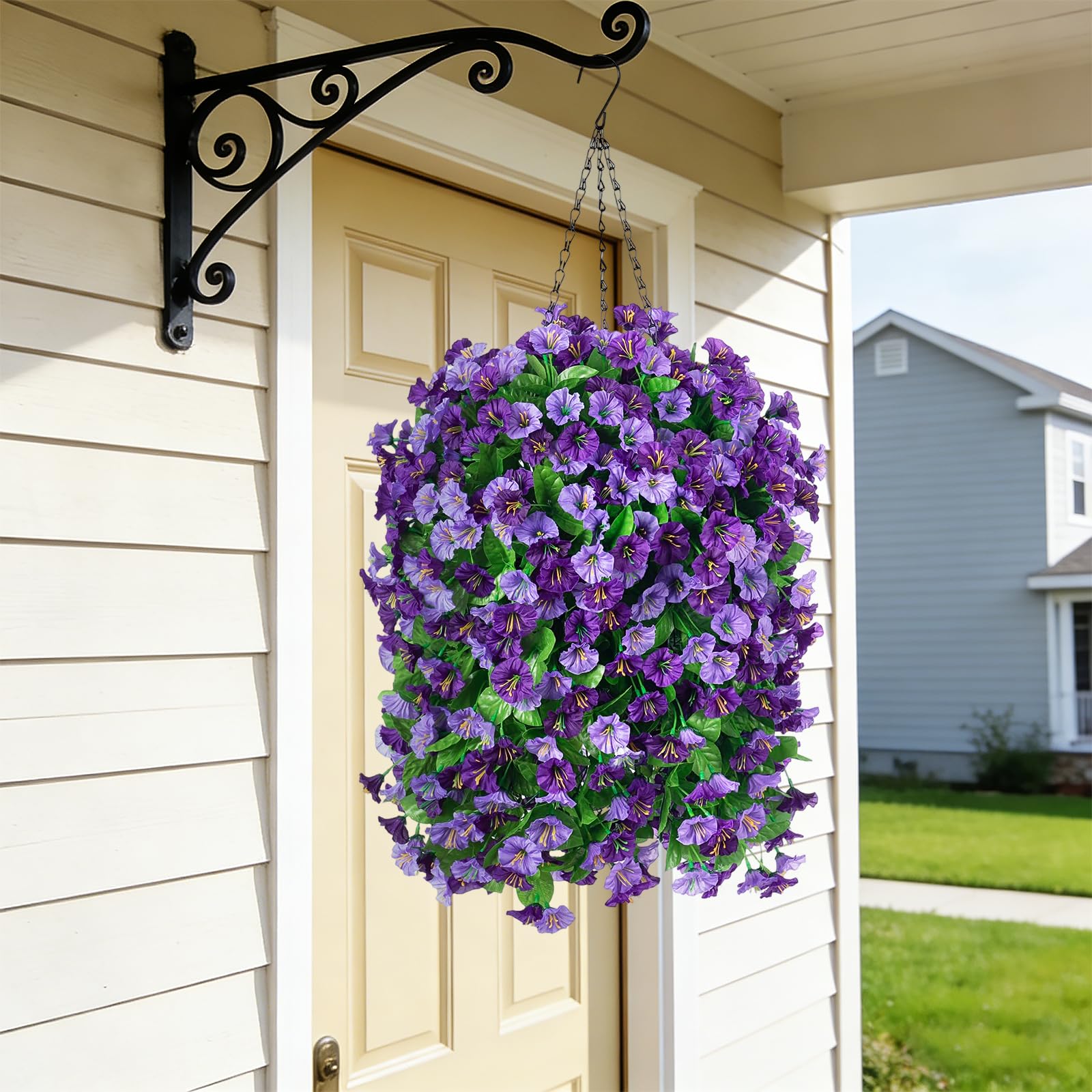 INXUGAO patio outdoor decor in a garden setting showcases year-round greenery.