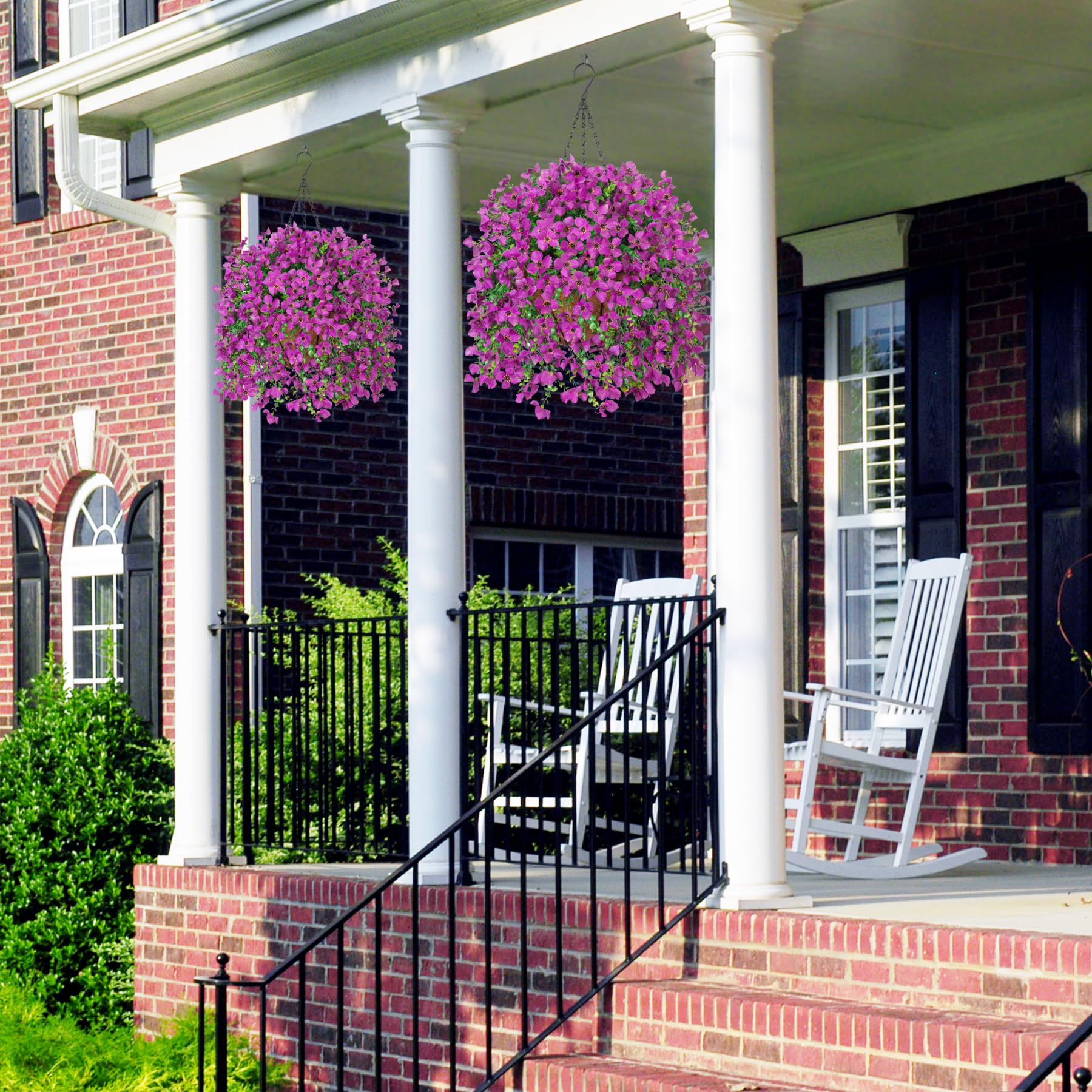 INXUGAO UV-resistant petals keep color vibrant outdoors.