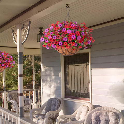 INXUGAO garden-ready arrangement enhances porches and balconies with effortless charm.