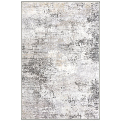 IOHOUZE Abstract Area Rug printed abstract design adds subtle artistry to any room