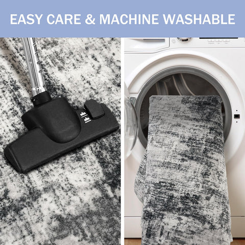 IOHOUZE small abstract rug 2x3 soft plush surface for daily comfort