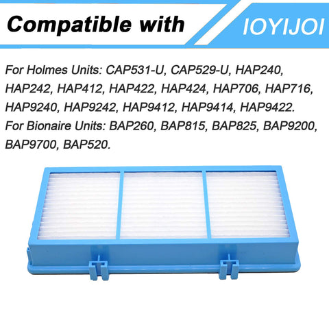 IOYIJOI Aer1 booster pre-filter 8-pack extends filter life and reduces maintenance.