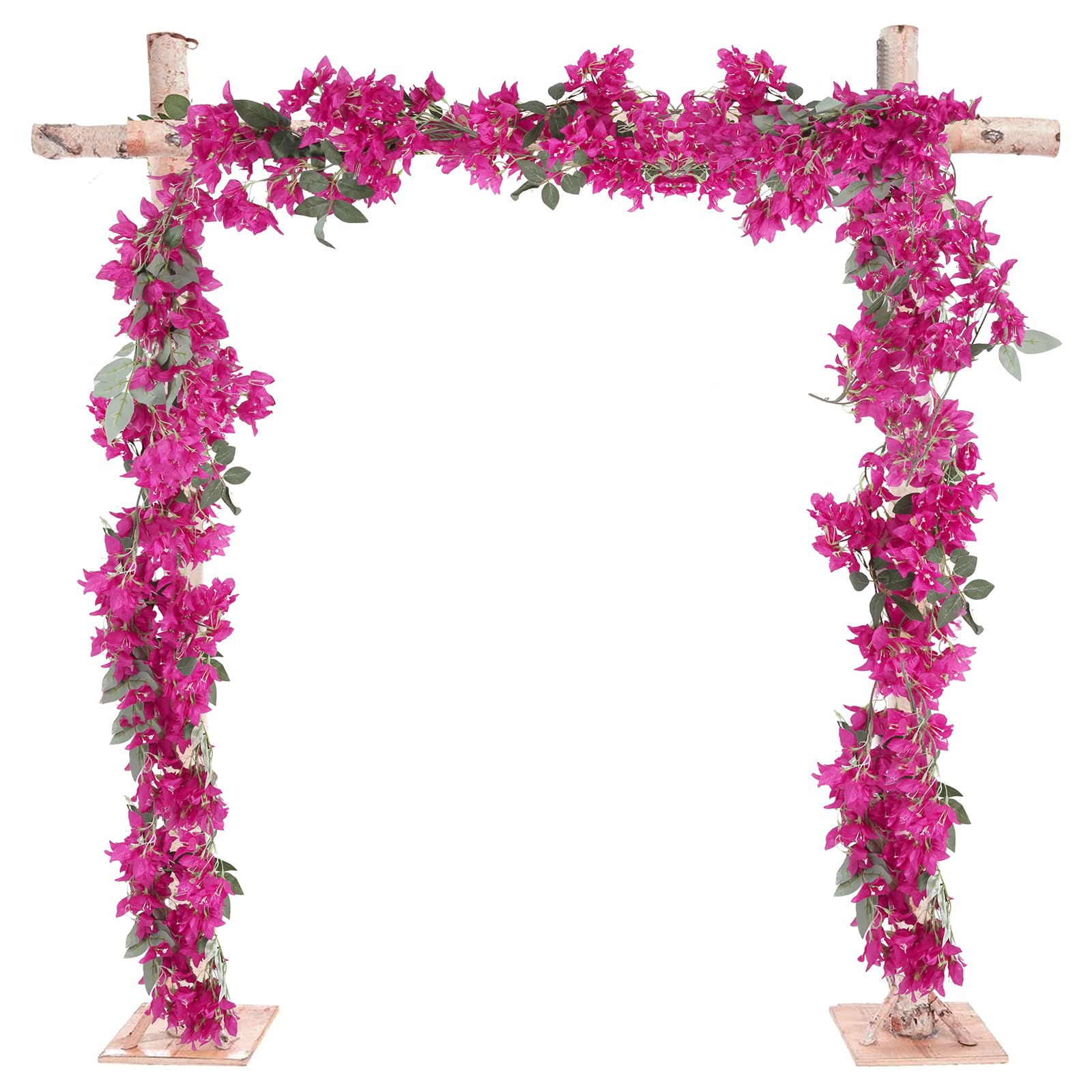 IPOPU bougainvillea garland 5.9 ft vivid centerpieces potential.