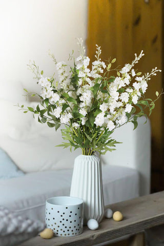 IPOPU silk delphinium bouquet for timeless centerpieces