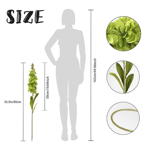 IPOPU six-pack snapdragon artificial stems for versatile decorating